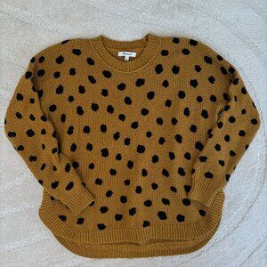Madewell Polka Dot Sweater